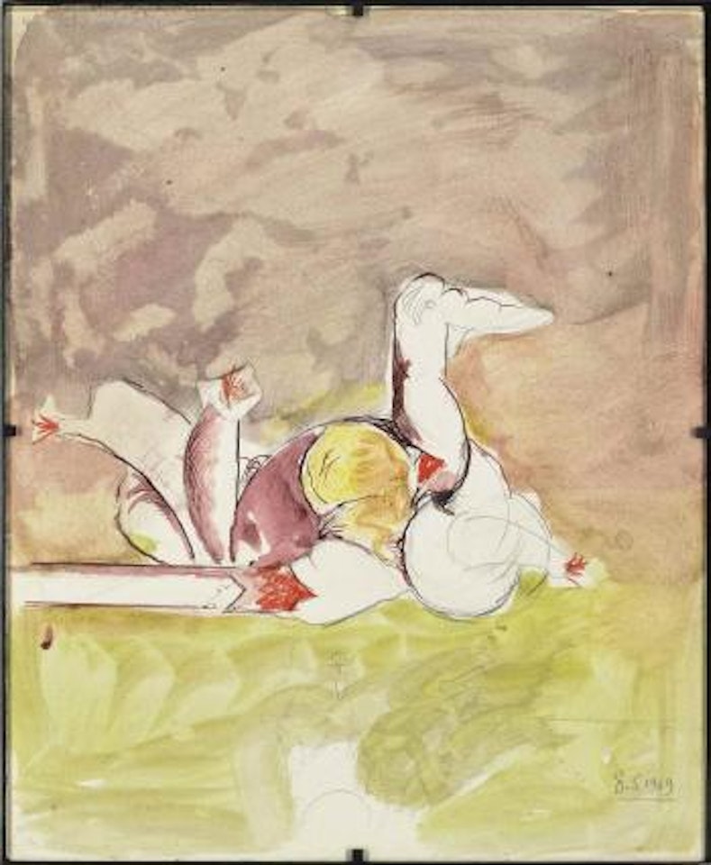 Landscape study by Graham Sutherland