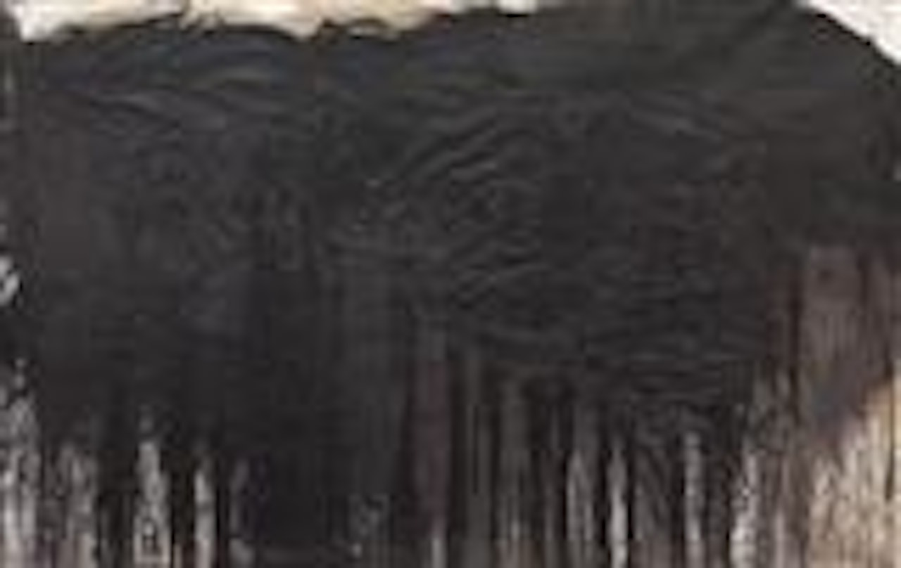 Action Painting with impasto painting by Hermann Nitsch