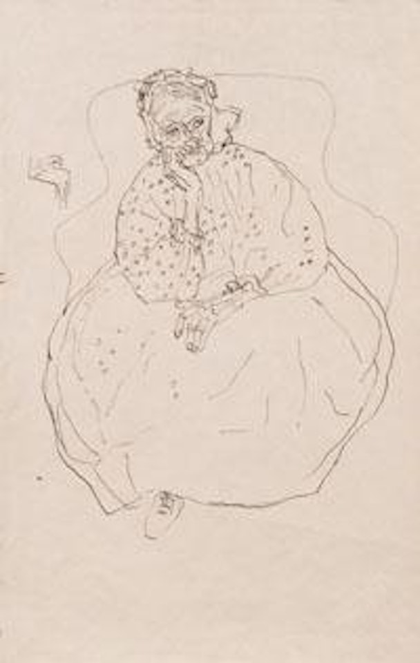Die Mutter des Künstlers by Gustav Klimt