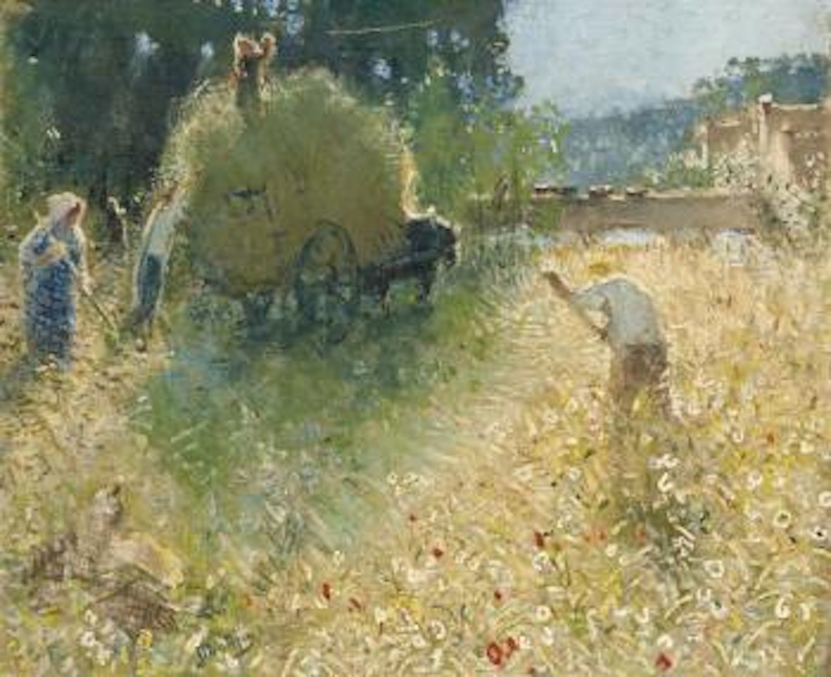 La fenaison by Pierre Eugène Montezin