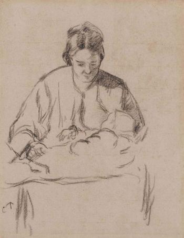 Maternité by Camille Pissarro