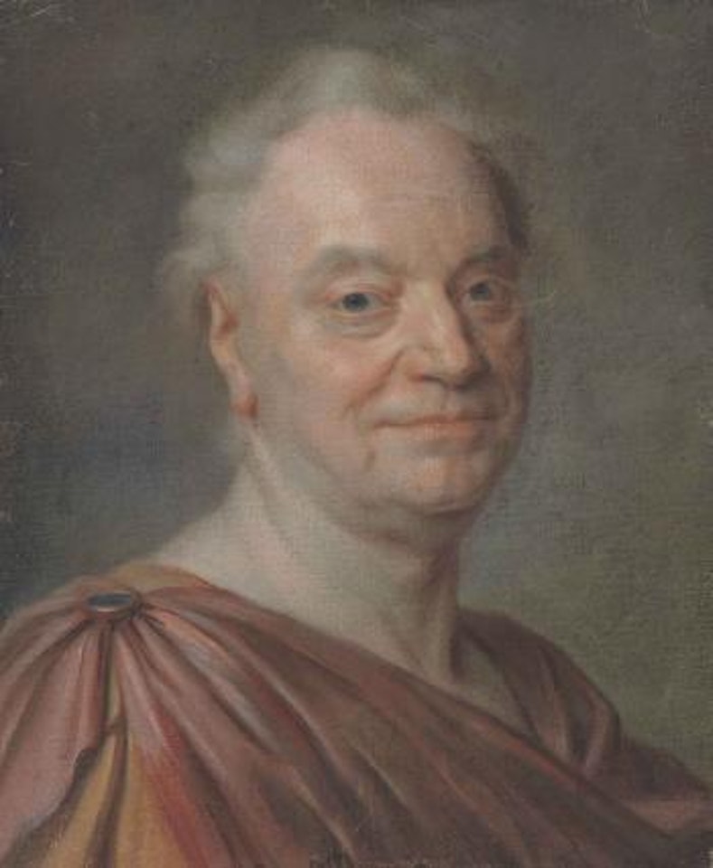 Portrait de Claude-Prosper Jolyot de Crébillon by Maurice Quentin de la Tour