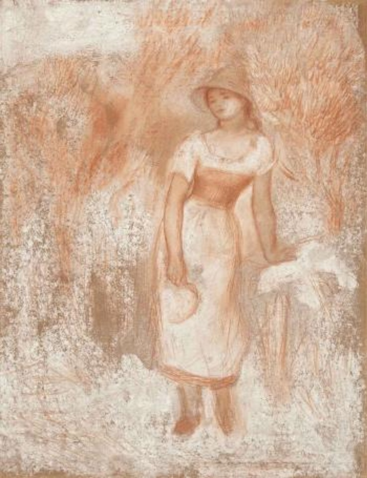 Femme debout à la faucille (La moissonneuse) by Pierre-Auguste Renoir