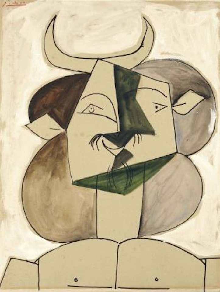Le Faune à Moustache by Pablo Picasso