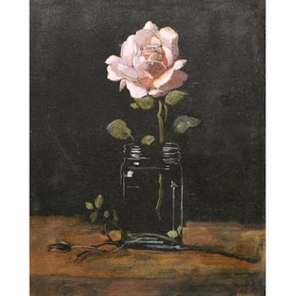 Rose in a Glass by Yannis Tsarouchis