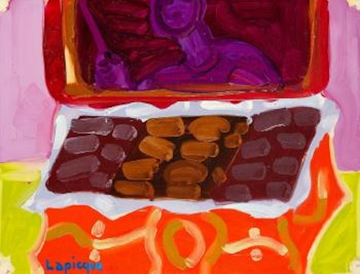 Invitation à la gourmandise by Charles Lapicque