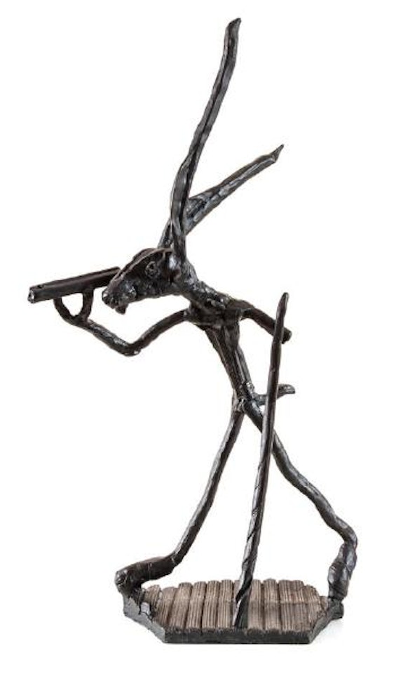 Hare with a telescope by Barry Flanagan