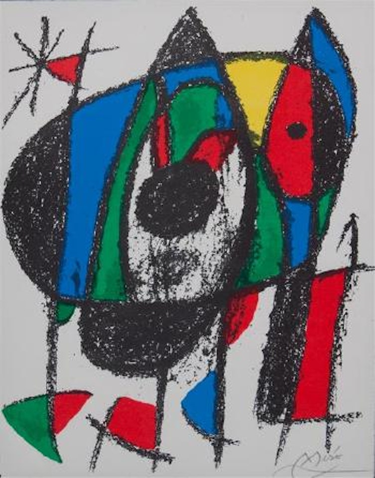Lithographe II: Untitled by Joan Miró