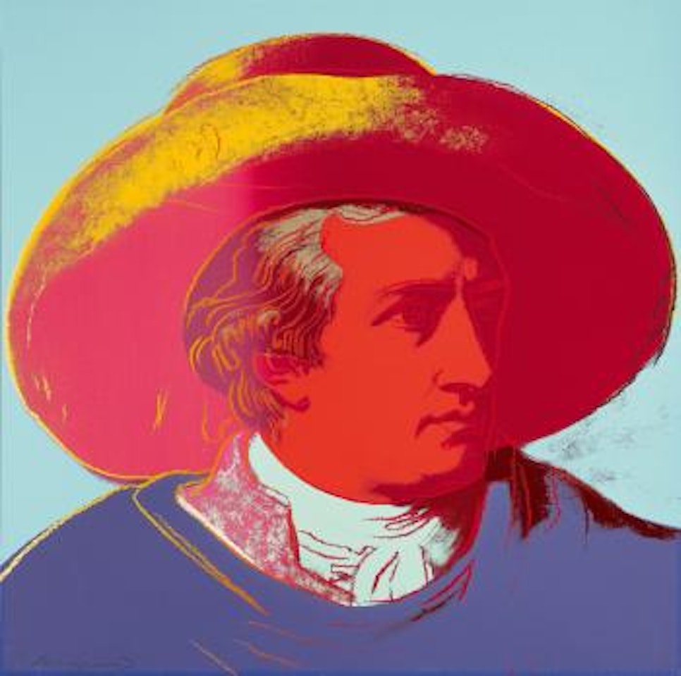 Goethe by Andy Warhol