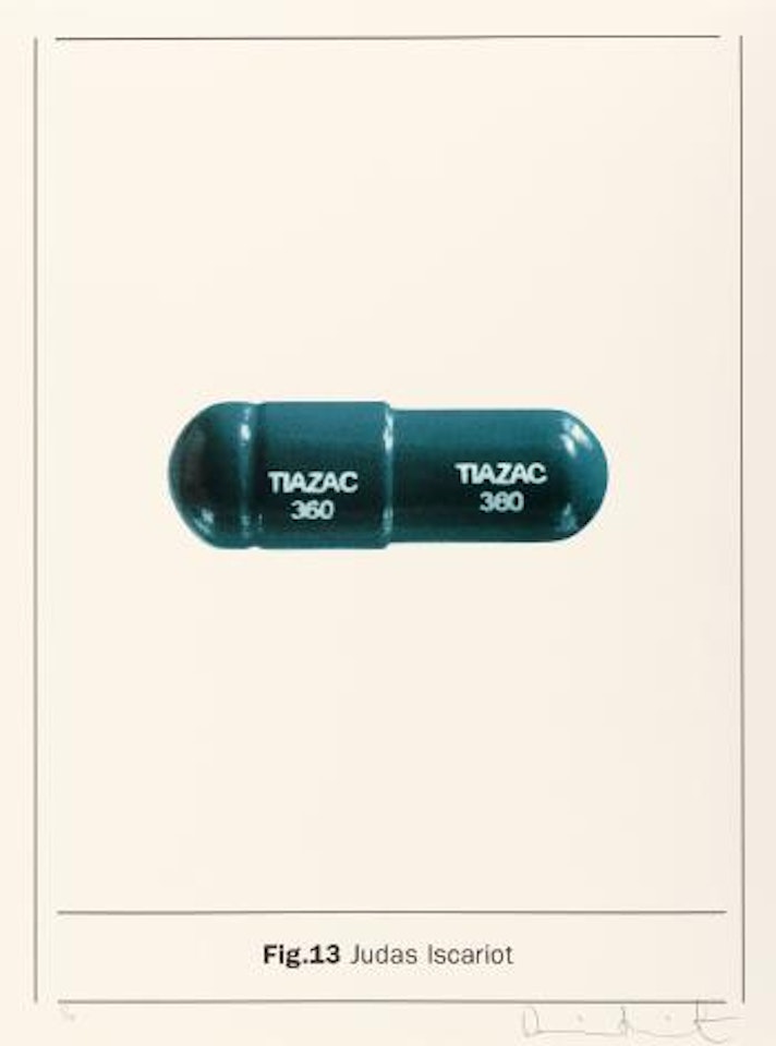 Fig.13 Judas Iscariot (Aus: The Apostles) by Damien Hirst