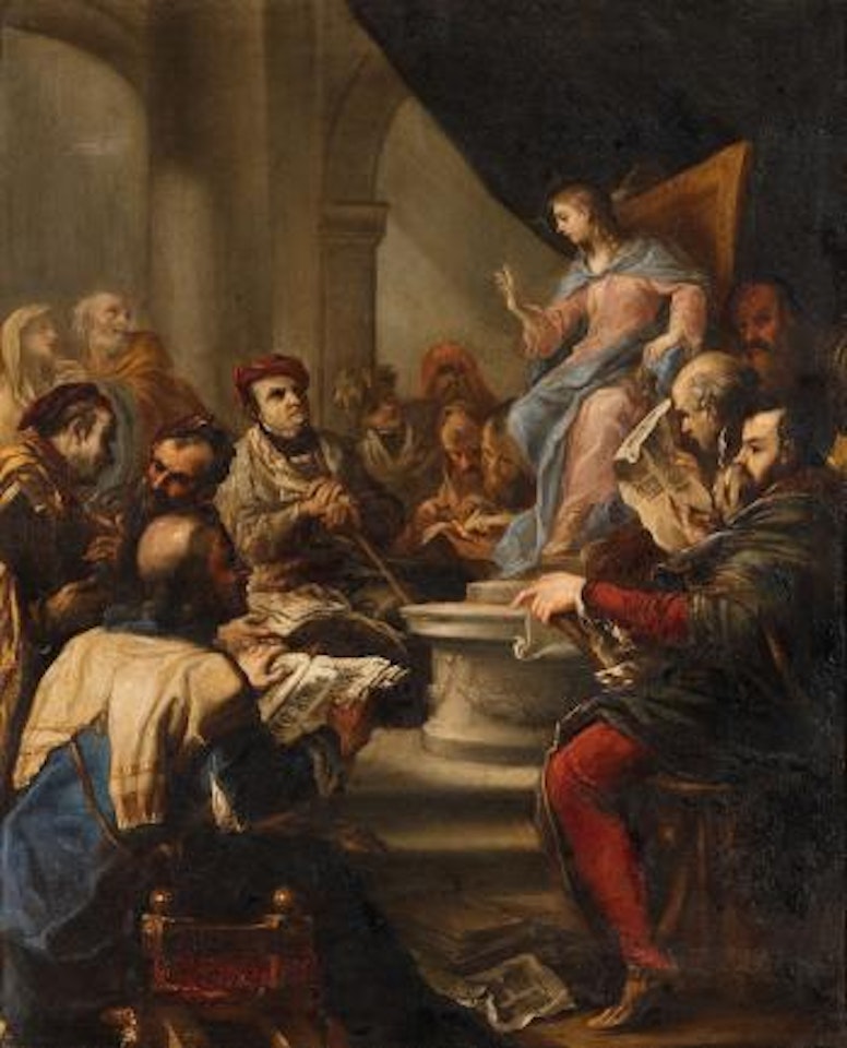 Christ Among the Doctors by Circle of Luca Giordano