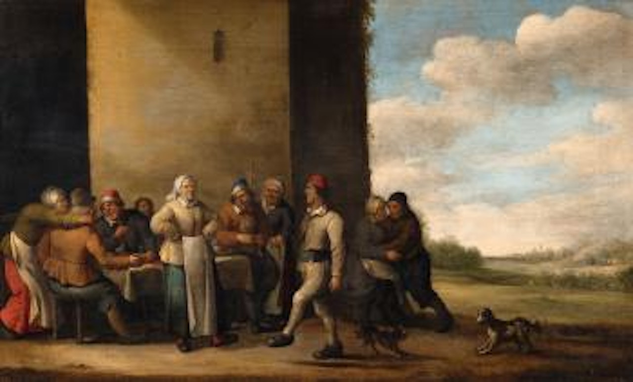 The Peasant's Meal by Joost Cornelisz Droochsloot