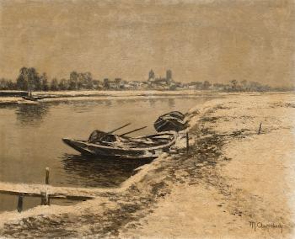 A view of Neuss by Max Clarenbach