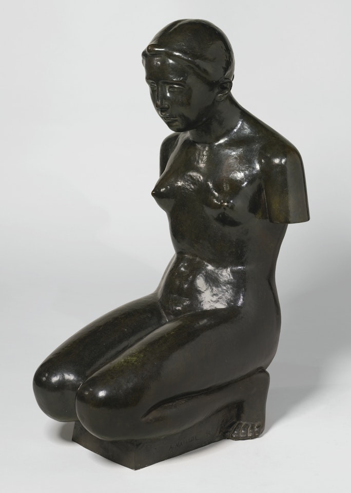 JEUNE FILLE AGENOUILLÉE SANS BRAS by Aristide Maillol