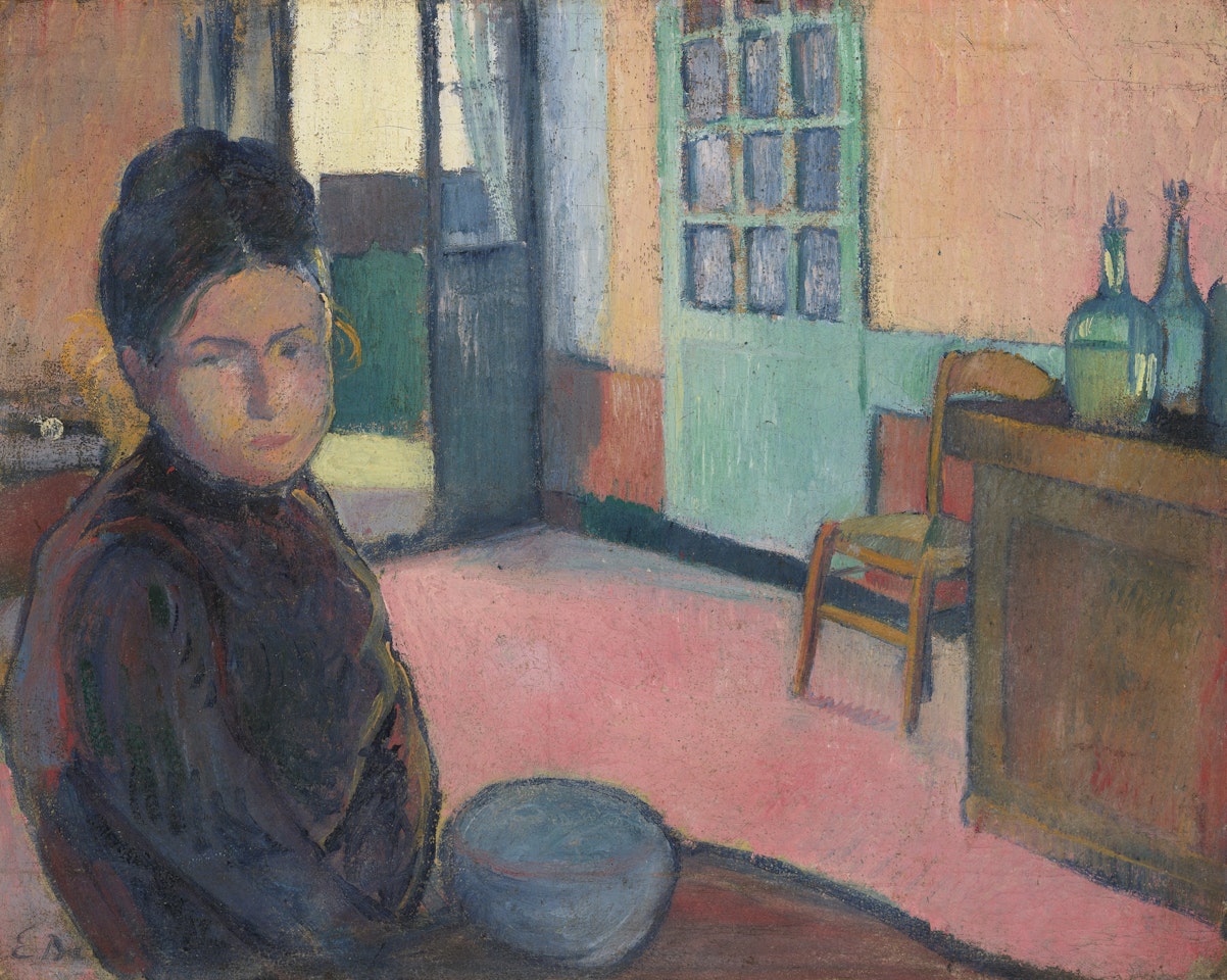 PORTRAIT DE MADAME SCHUFFENECKER by Emile Bernard