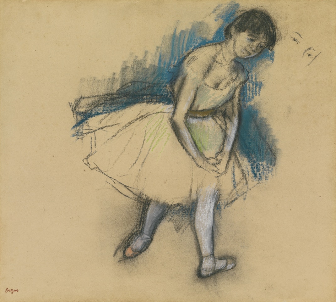 DANSEUSE DEBOUT by Edgar Degas