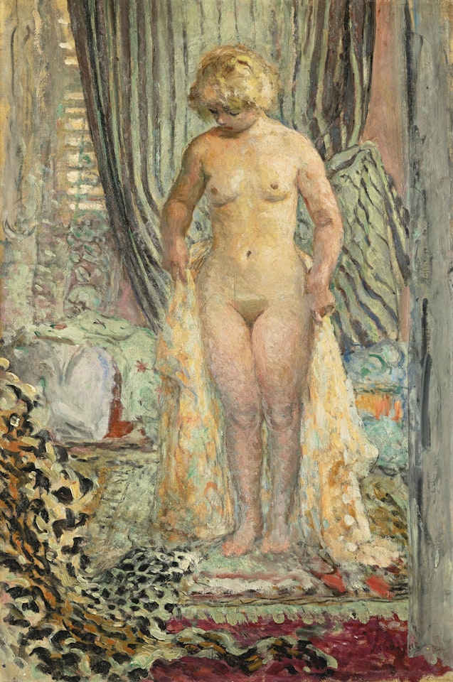 NU DEBOUT by Henri Lebasque