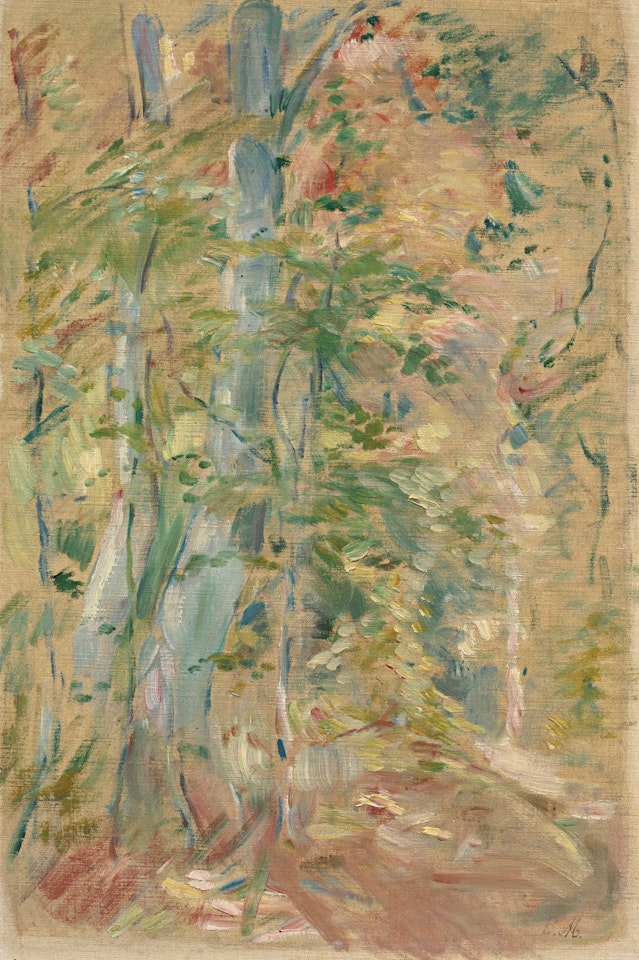 ÉTUDE DE FORÊT by Berthe Morisot