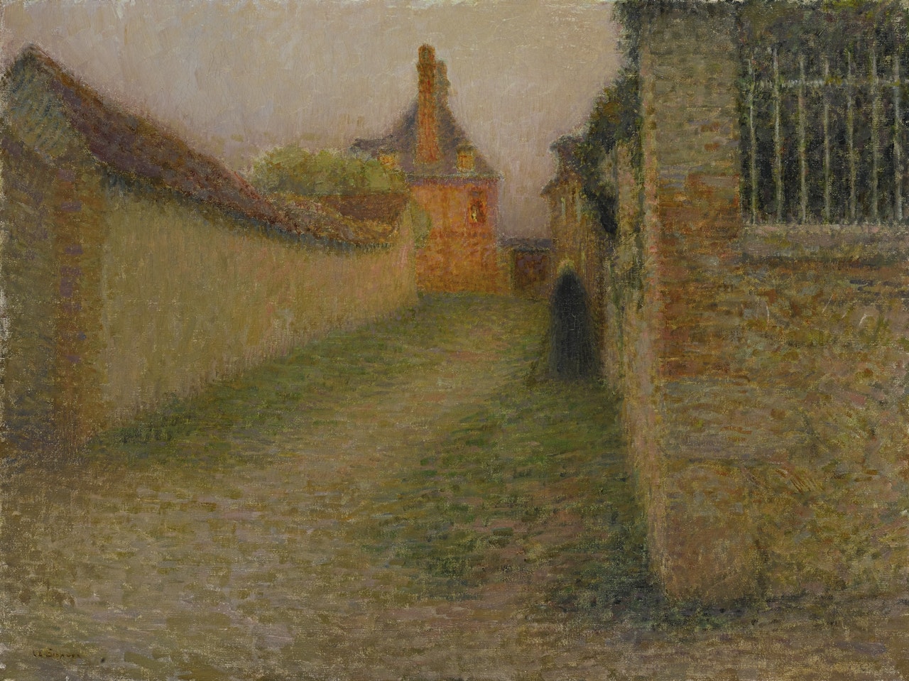 L'IMPASSE, GERBEROY by Henri Le Sidaner