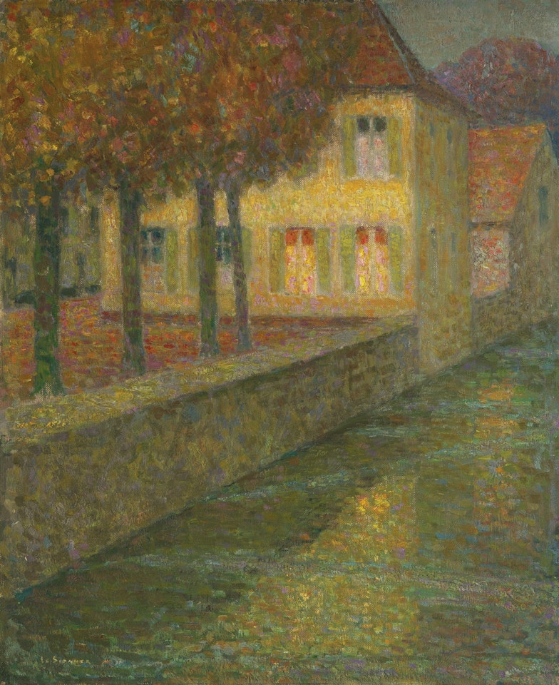 LA MAISON DU CANAL by Henri Le Sidaner