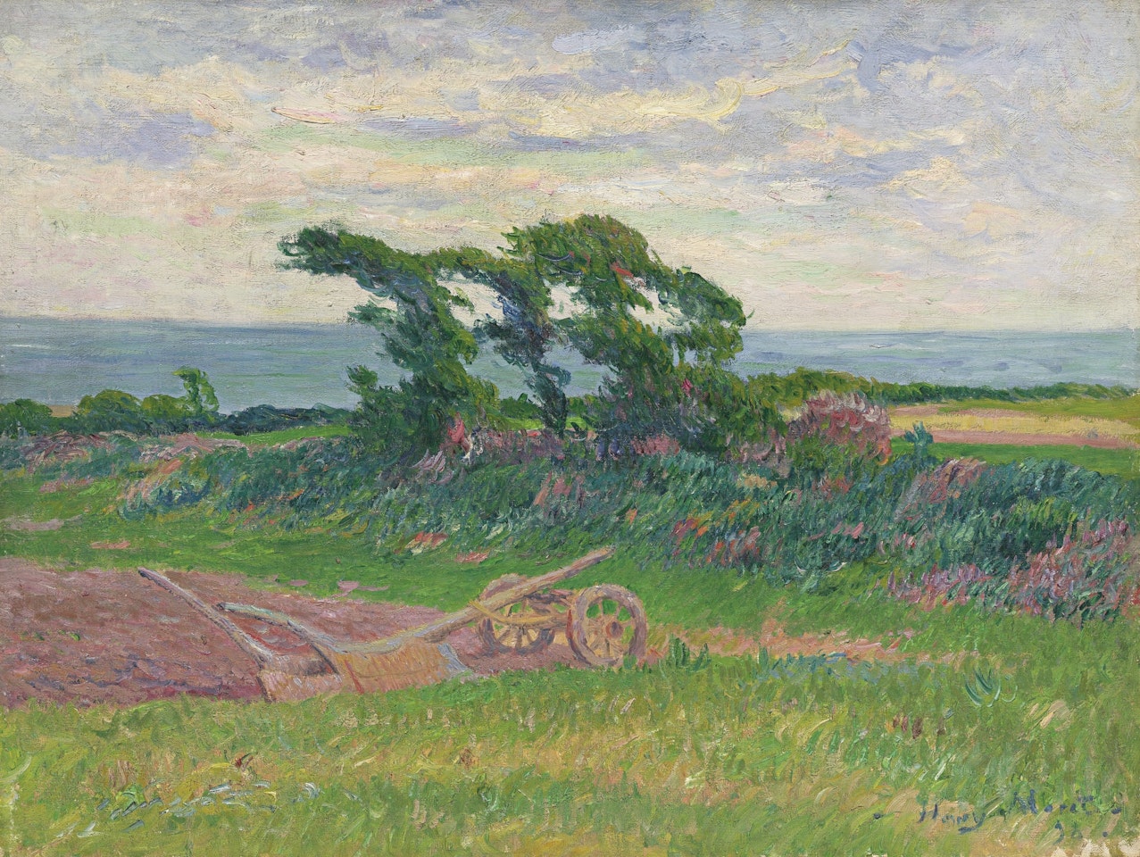 LA CHARRUE by Henry Moret