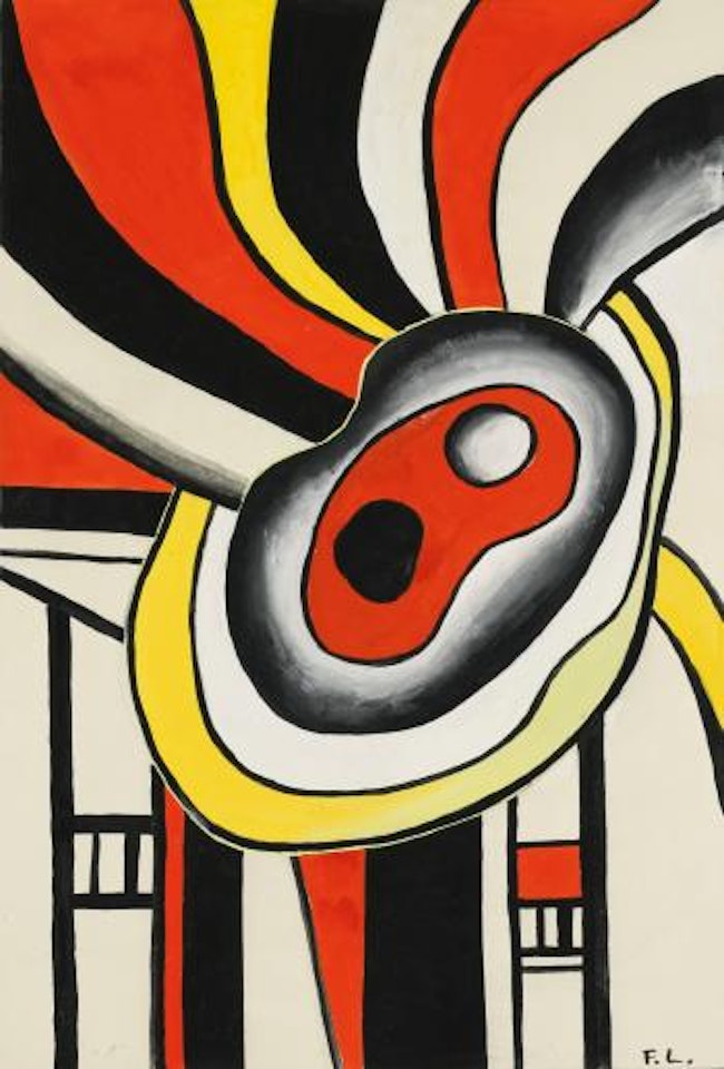 Projet pour une Peinture Murale by Fernand Leger