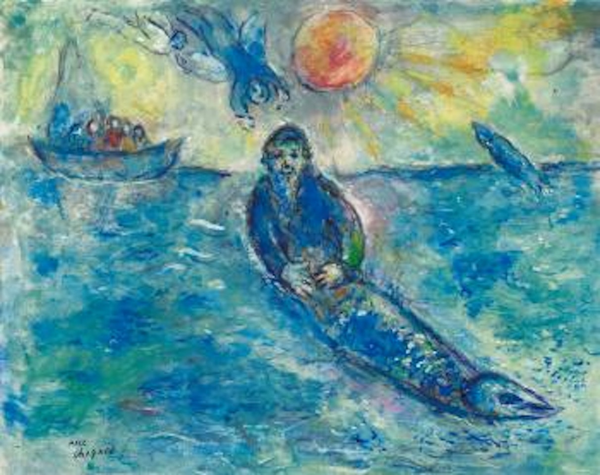 La Pêche Miraculeuse by Marc Chagall