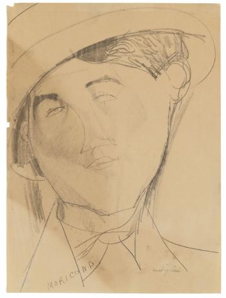 Portrait de Conrad Moricand by Amedeo Modigliani