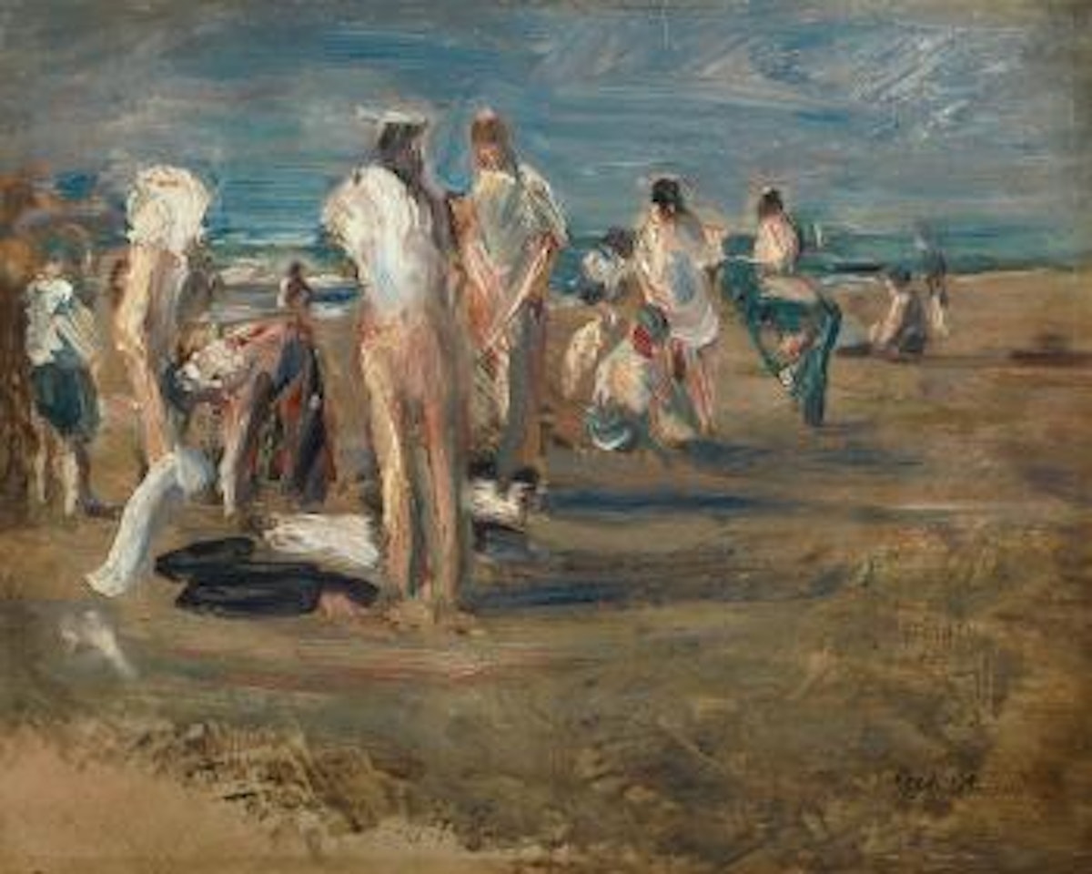 Badende Knaben by Max Liebermann