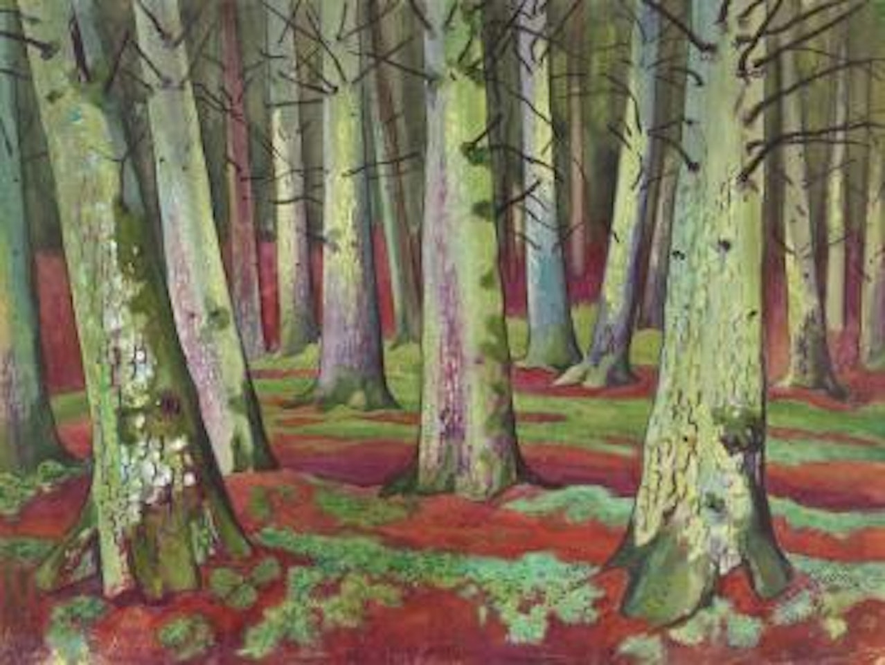Waldinneres by Max Pechstein