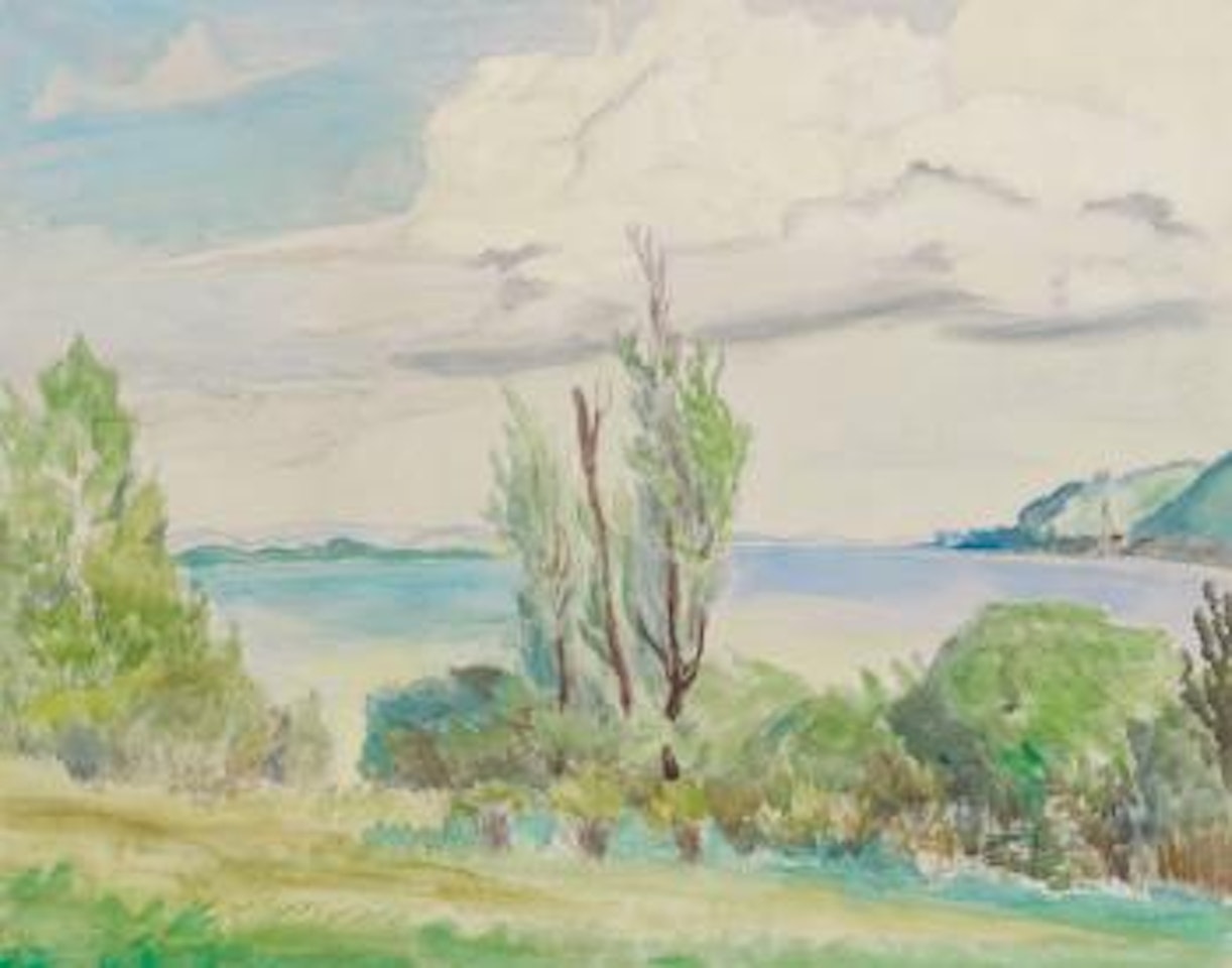 Blick über den Untersee by Erich Heckel