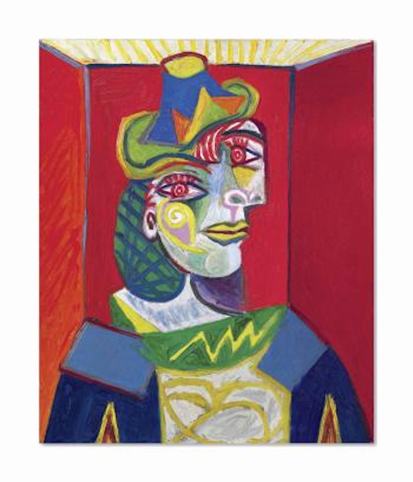 Buste de femme (Femme à la résille) by Pablo Picasso