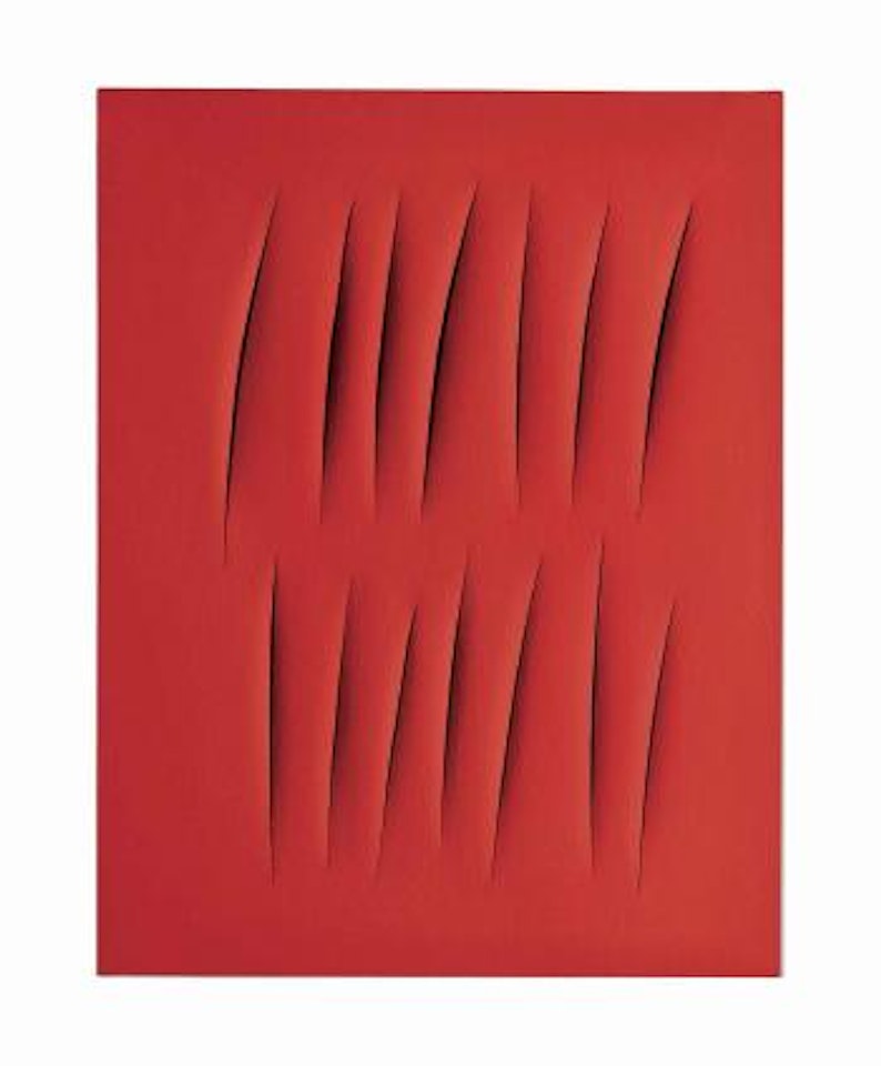 Concetto spaziale, Attese by Lucio Fontana