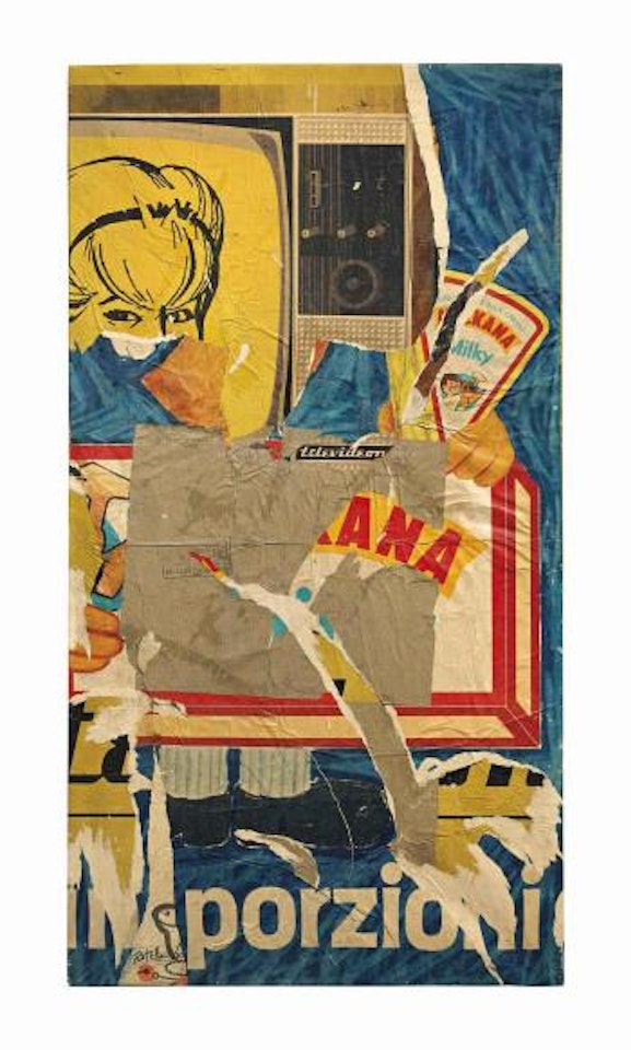 Televisione by Mimmo Rotella