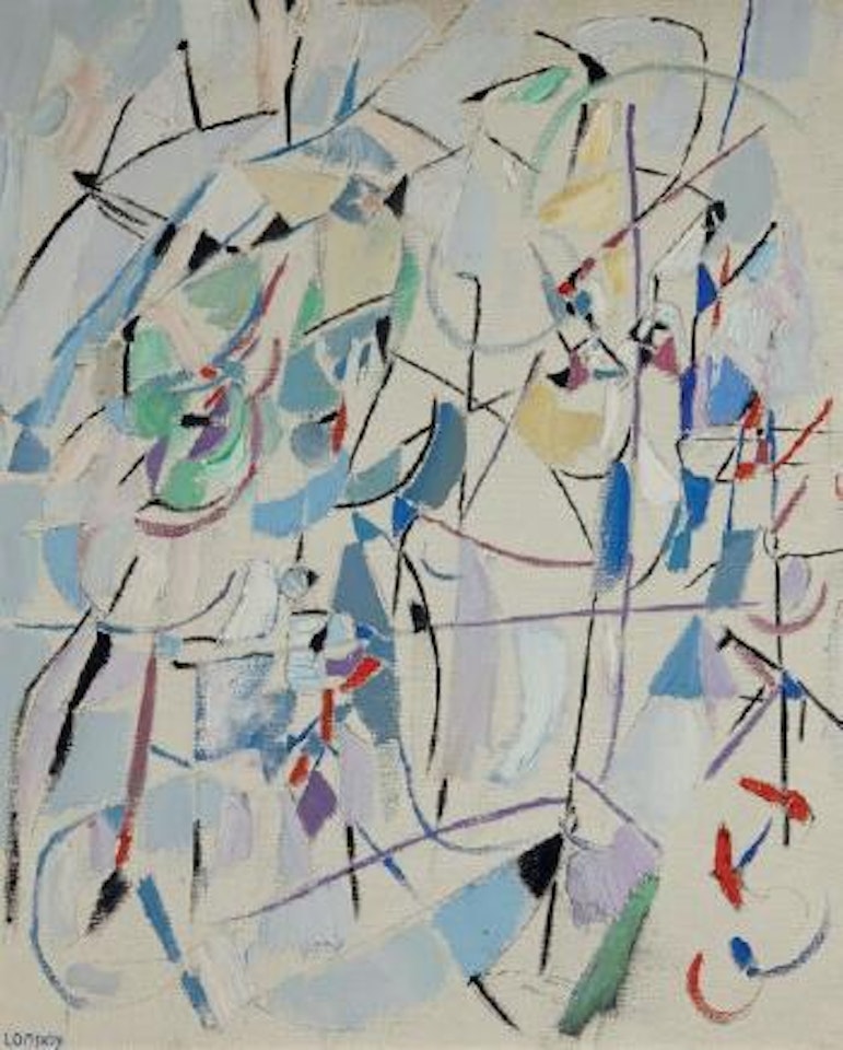 Toile des pêcheurs by André Lanskoy