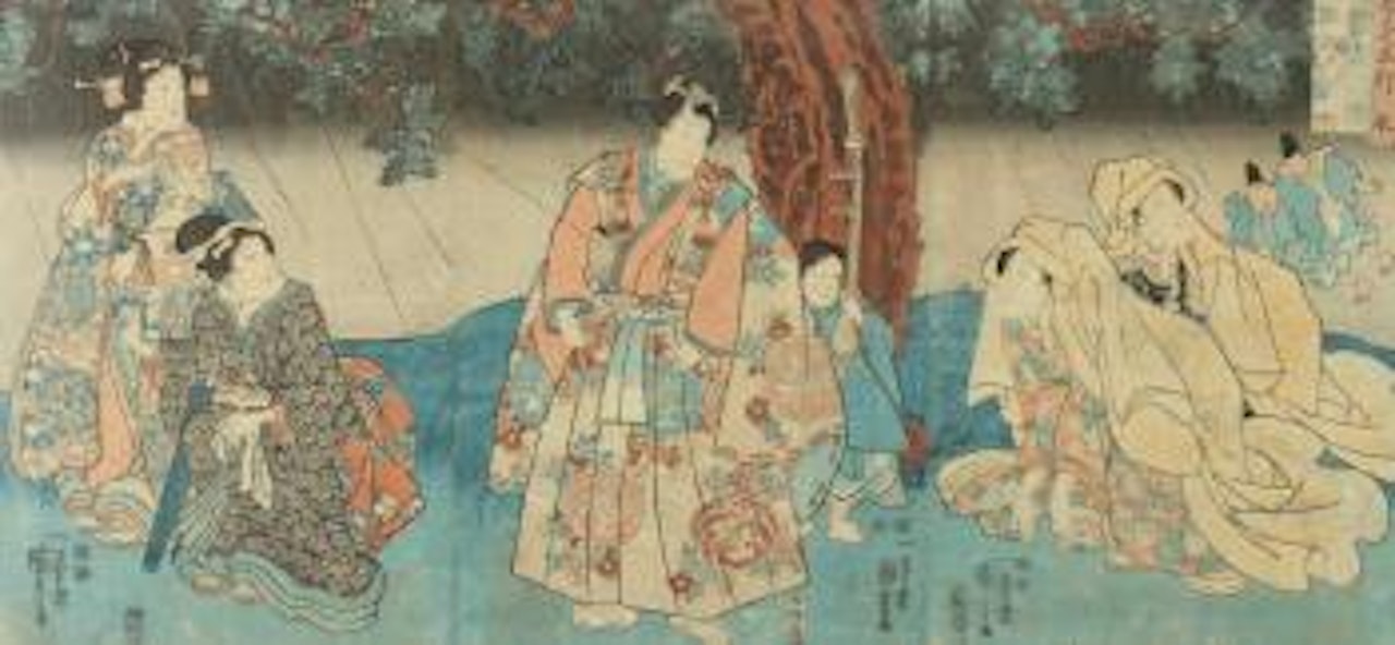 Select Five Elements: Wood (Mitate Gogyo: Moku) by Utagawa Kuniyoshi