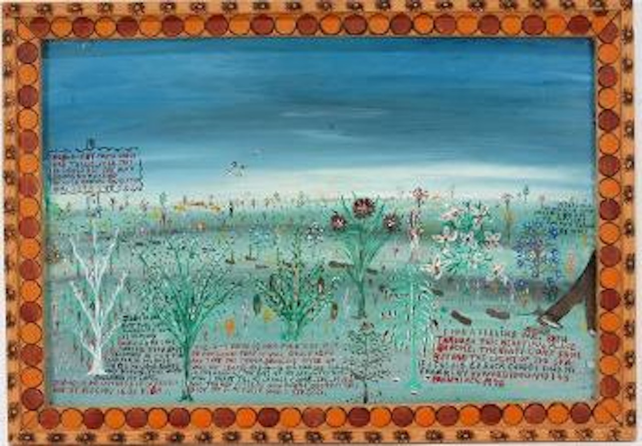 walked through by ways by Howard Finster
