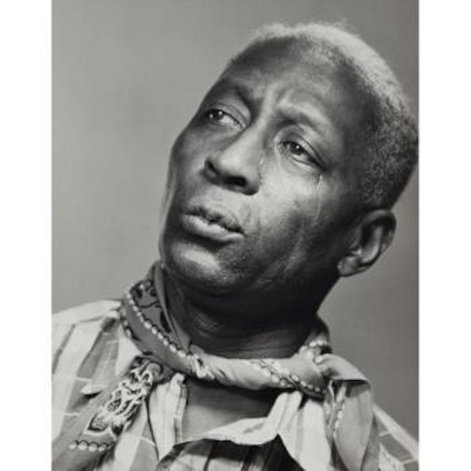 Lead Belly (Huddie William Ledbetter) by Berenice Abbott