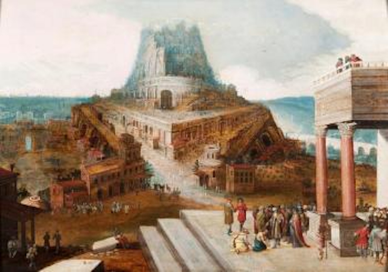 La tour de Babel by Hendrick van Cleve