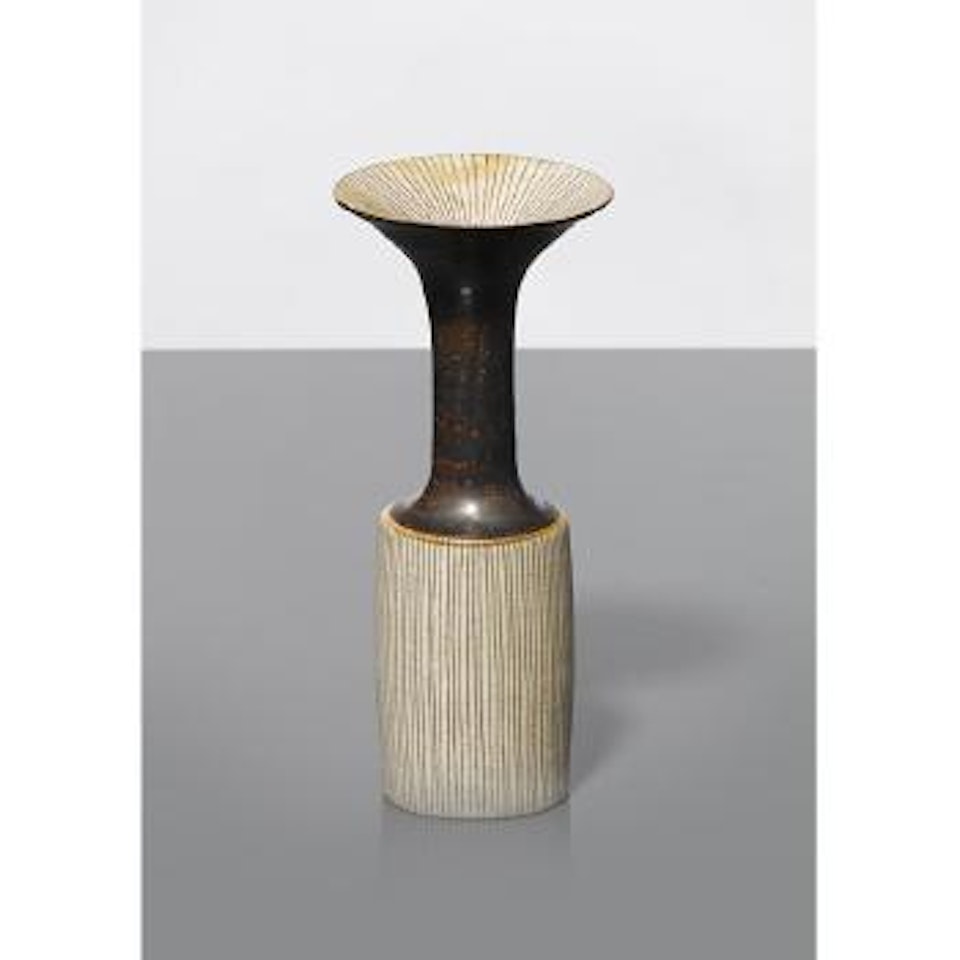 Bottle with Flaring Lip by Lucie Rie