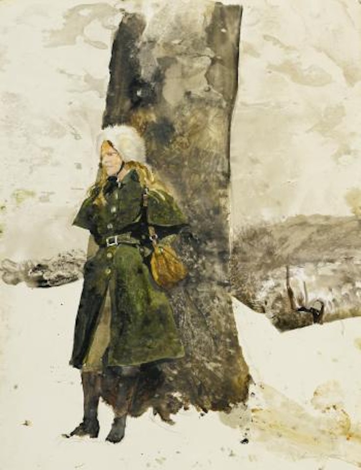 In The Orchard (Helga in Orchard) by Andrew Wyeth