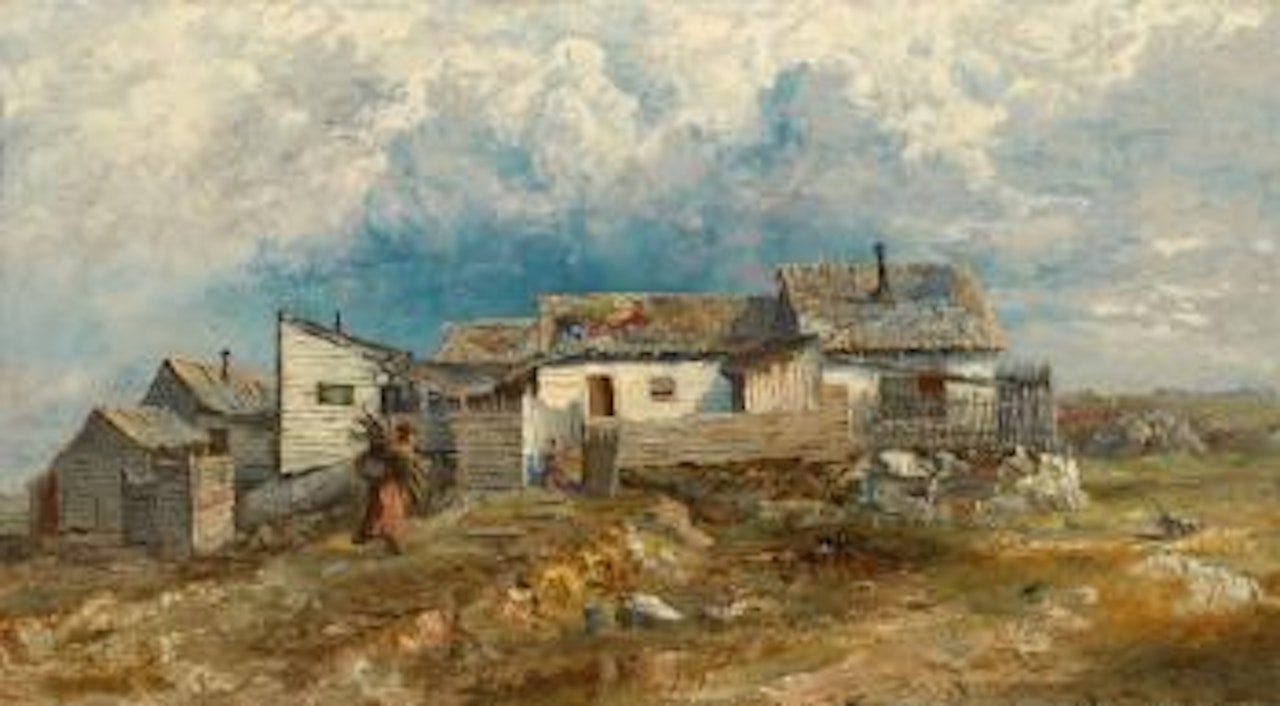 Shanties in Harlem by Ralph Albert Blakelock