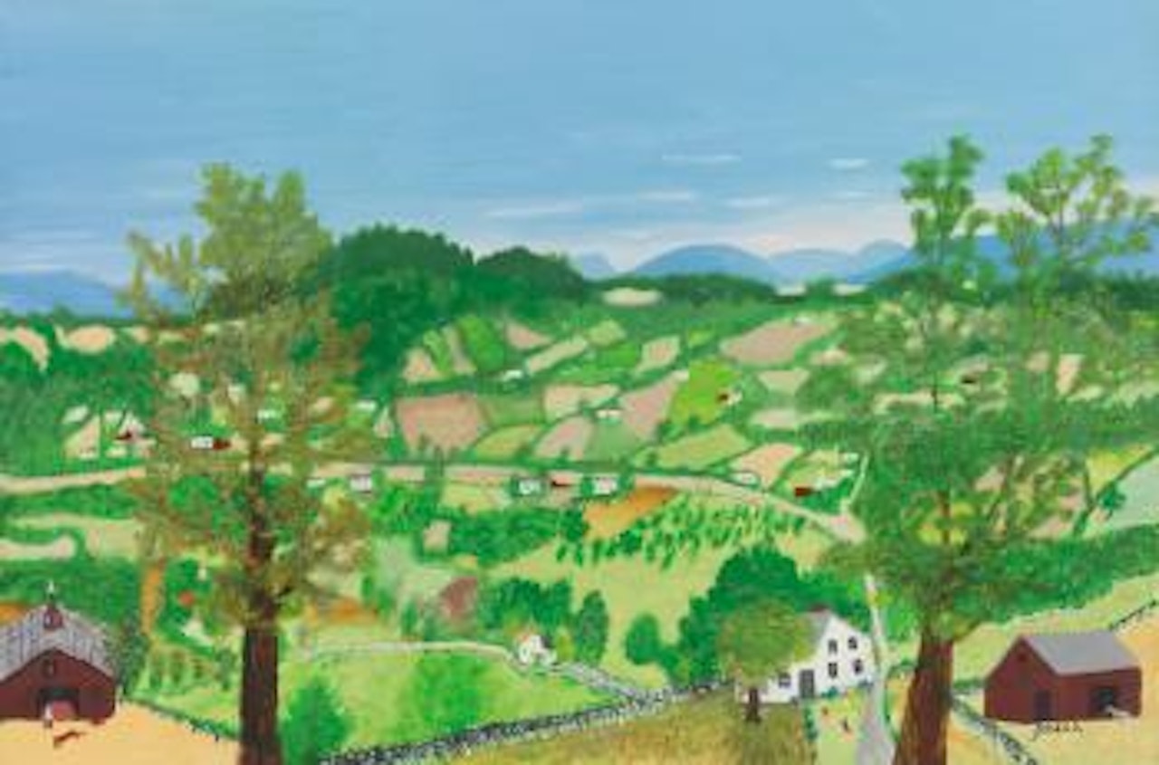 Cambridge Valley by Grandma Moses