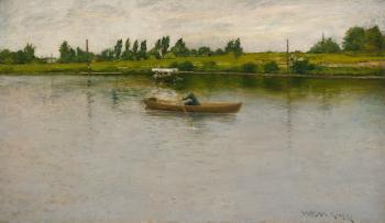 Pulling for Shore by William Merritt Chase