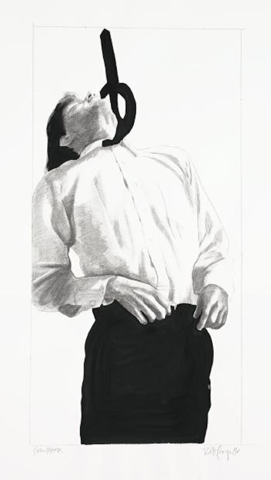 Untitled by Robert Longo