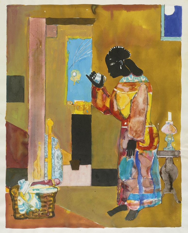 THE FALLING STAR by Romare Bearden