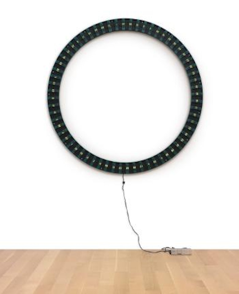 Counter Circle No. 17 by Tatsuo Miyajima
