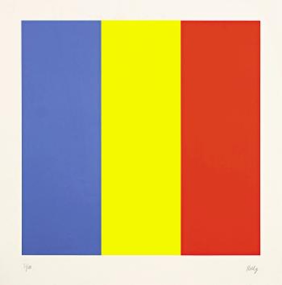 Blue, Yellow, Red by Ellsworth Kelly