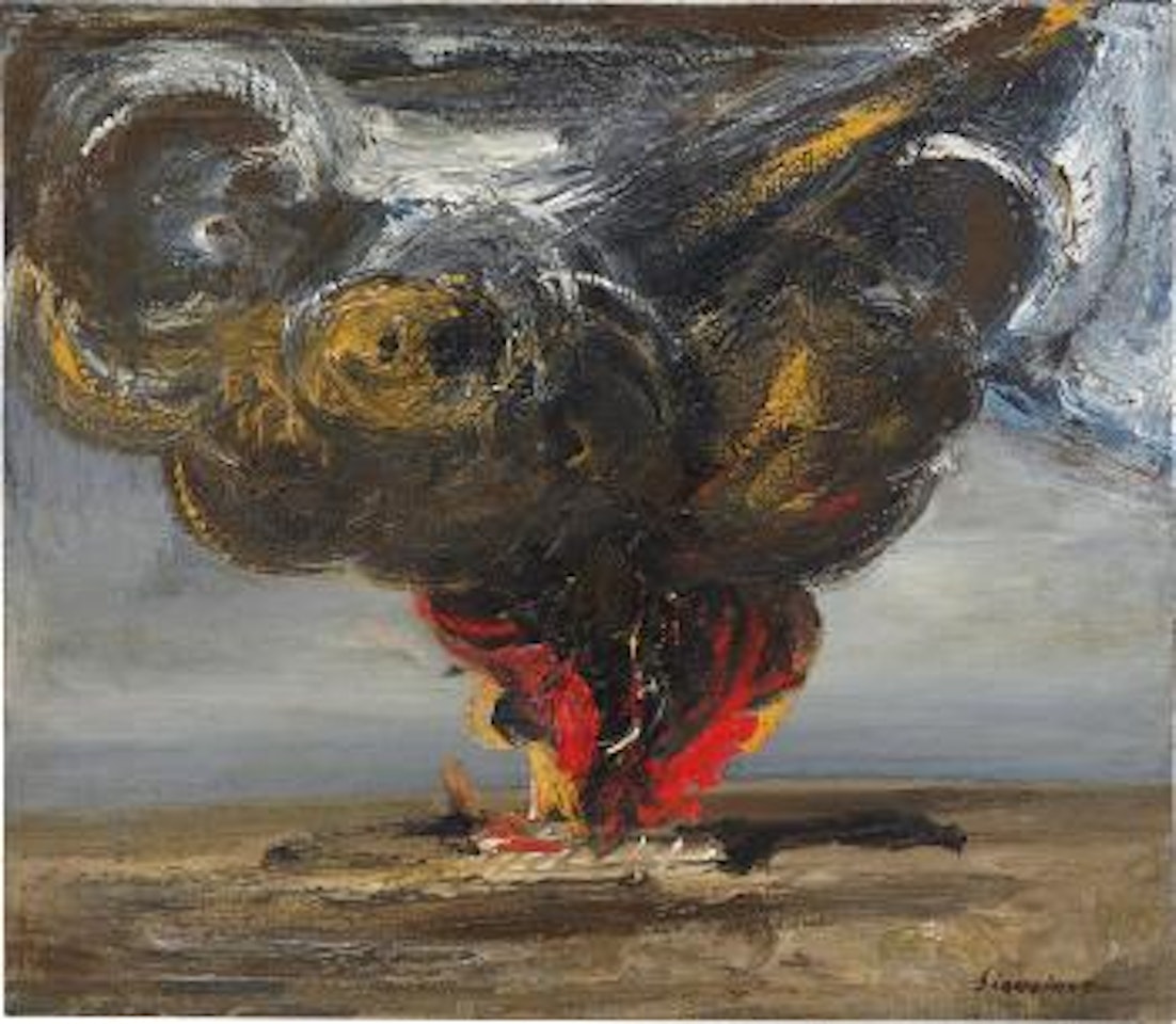 Explosión en la ciudad by David Alfaro Siqueiros
