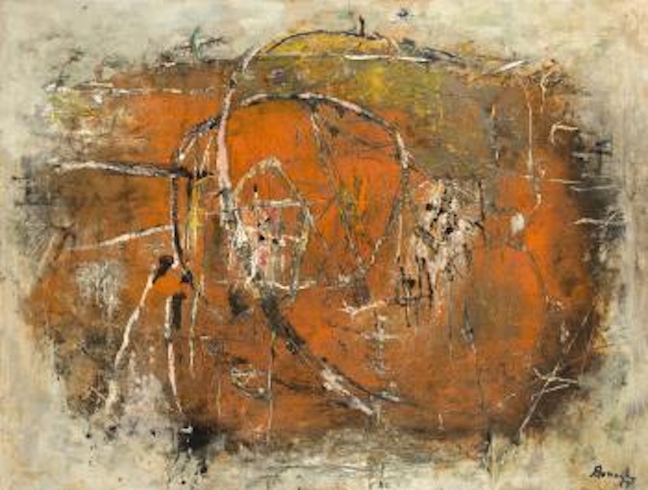 Barbaros by Emil Schumacher
